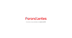 Desktop Screenshot of paranalentes.com.br